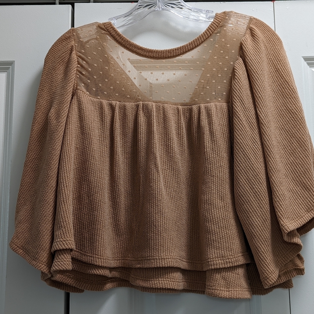 Shirt with flowy arms. Size S. NWT